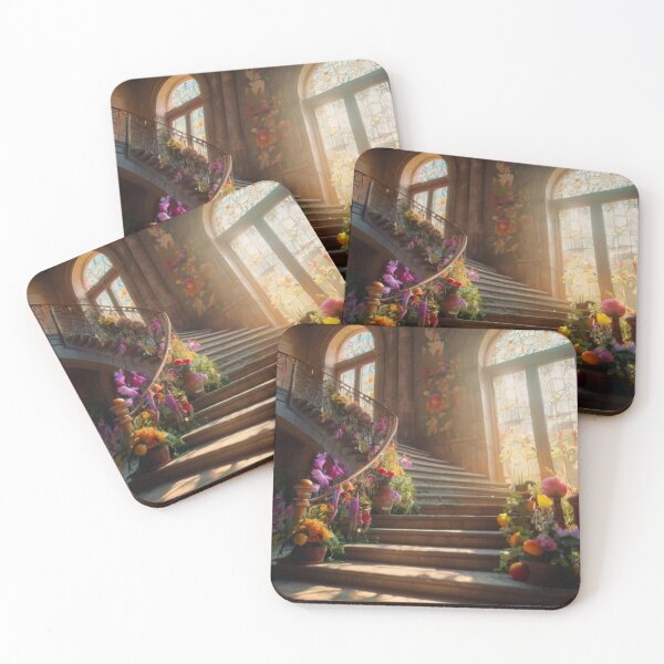 Item preview, The Blossom Path of the Enchanted Stair designed and sold by BlareBlare.