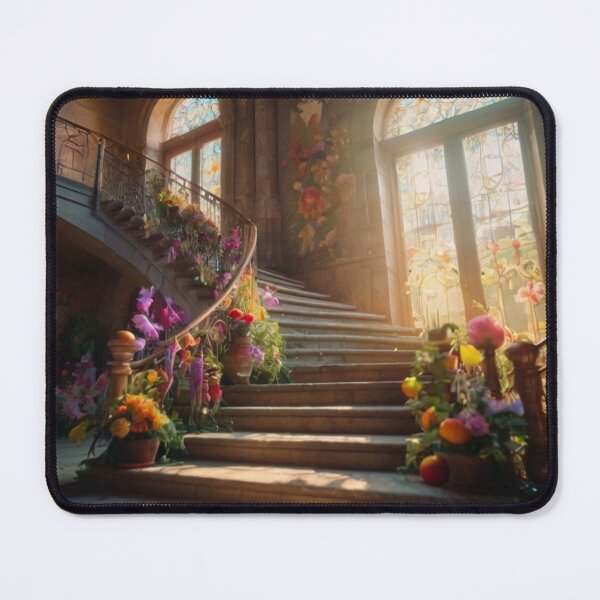 Item preview, The Blossom Path of the Enchanted Stair designed and sold by BlareBlare.