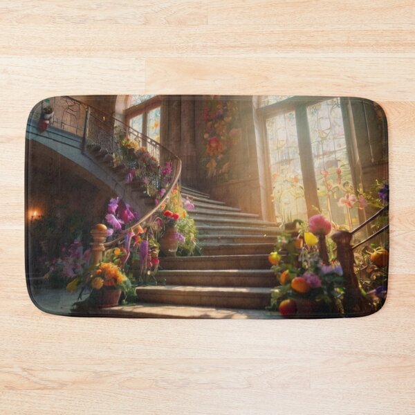 Item preview, The Blossom Path of the Enchanted Stair designed and sold by BlareBlare.