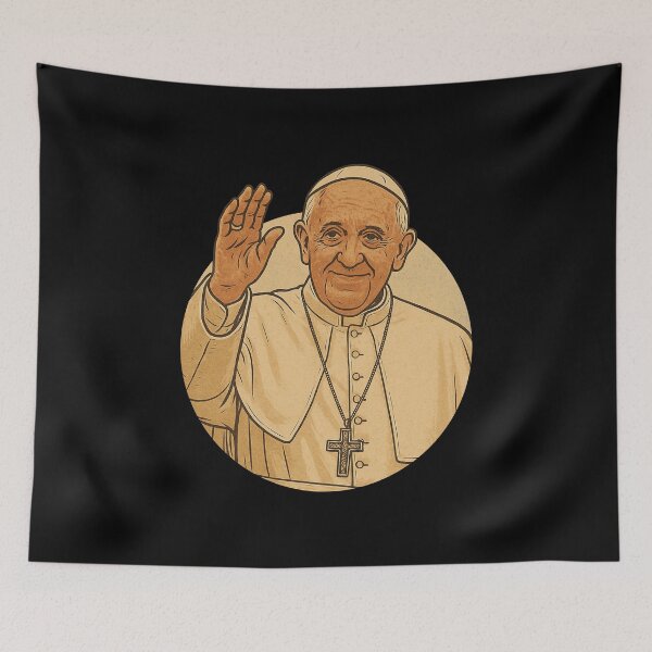 Item preview, vintage Jorge Mario Bergoglio Pope Francis designed and sold by unfamouzzz.