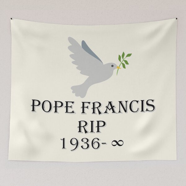 Item preview, RIP Pope Francis designed and sold by YChangShop.