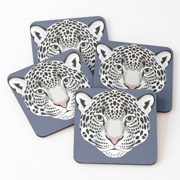 Item preview, Intense White Jaguar Eyes Powerful Big Cat Illustration designed and sold by tayaan.