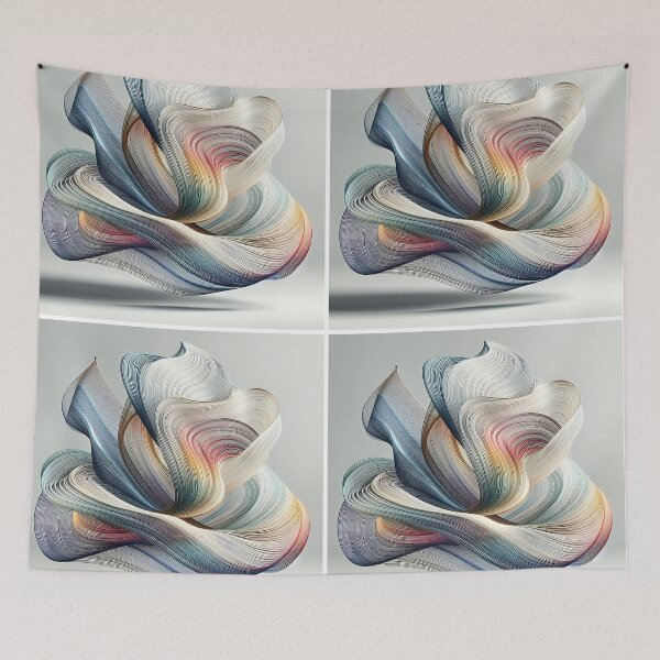 Item preview, Abstract Ribbons designed and sold by Intriguing Designs.