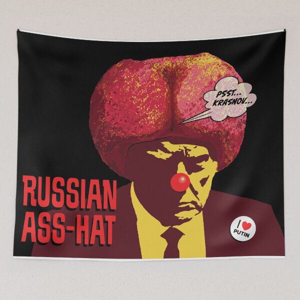 Item preview, RUSSIAN ASS-HAT designed and sold by LIVID BONOBO.