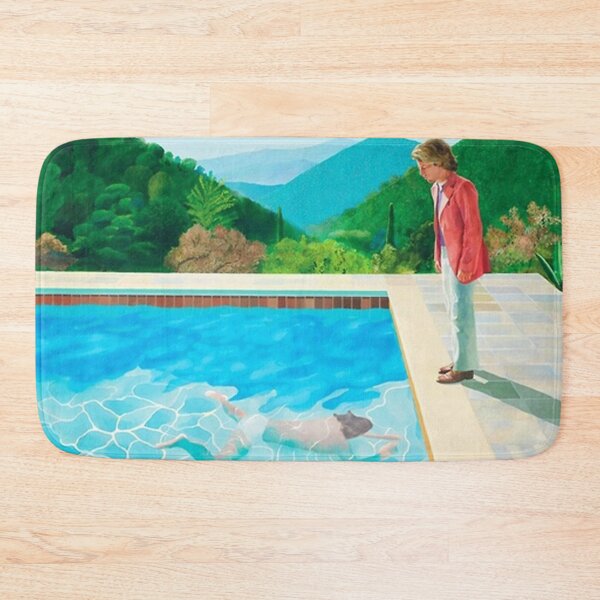 Item preview, david hockney pool - two figures designed and sold by gealisapaterson.