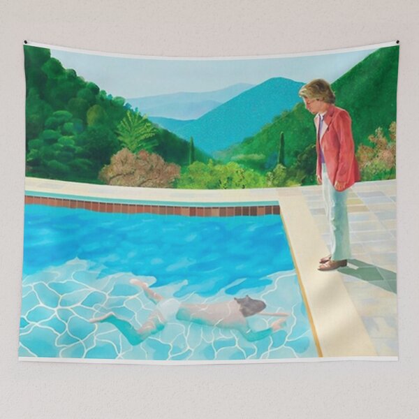Item preview, David Hockney Pool - Dos cifras designed and sold by gealisapaterson.