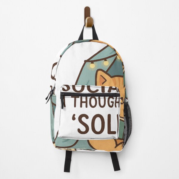 Item preview, Solitude Over Socializing – Cozy Cat Introvert Vibes designed and sold by PMestore.