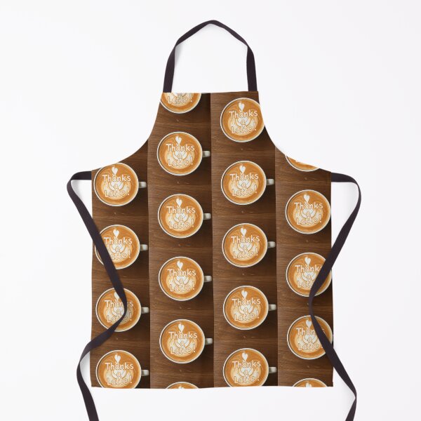 Item preview, Thanks a Latte – Latte Art Thank You Design 02 designed and sold by SajuArtZen.