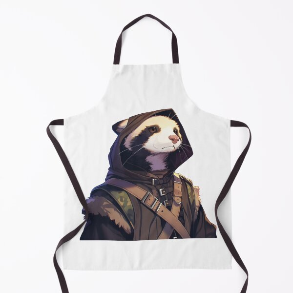 Item preview, Elegant Polecat Portrait designed and sold by SMARTKIT  DESIGNAGENCY.