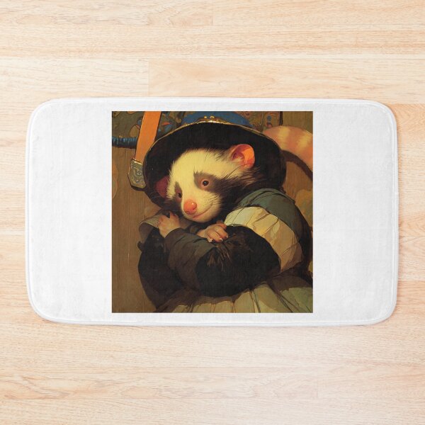 Item preview, Elegant Polecat Portrait designed and sold by SMARTKIT  DESIGNAGENCY.