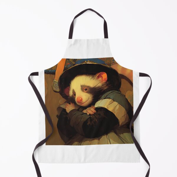 Item preview, Elegant Polecat Portrait designed and sold by SMARTKIT  DESIGNAGENCY.