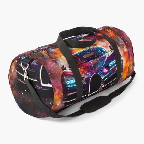 Item preview, Futuristic Hypercar In Explosive Neon Artwork designed and sold by RevUpDesign.