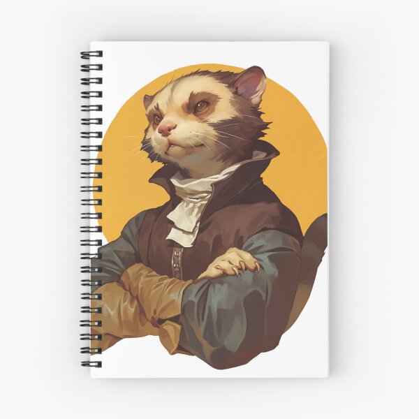 Item preview, Elegant Polecat Portrait designed and sold by SMARTKIT  DESIGNAGENCY.