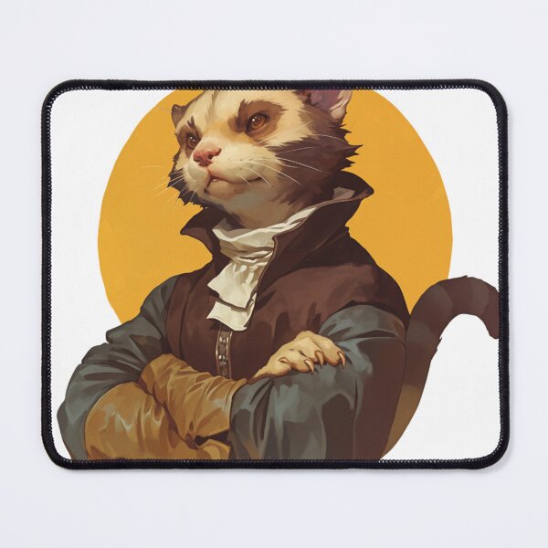 Item preview, Elegant Polecat Portrait designed and sold by SMARTKIT  DESIGNAGENCY.