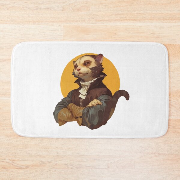 Item preview, Elegant Polecat Portrait designed and sold by SMARTKIT  DESIGNAGENCY.