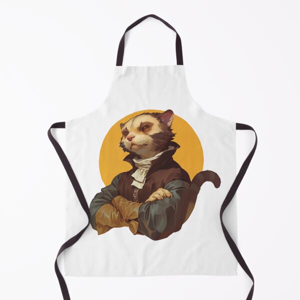 Item preview, Elegant Polecat Portrait designed and sold by SMARTKIT  DESIGNAGENCY.