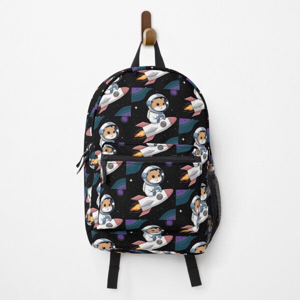 Item preview, Hamster Astronaut, Space mission , Planet, Stars, Space Travel, Rocket designed and sold by KolorellaS.