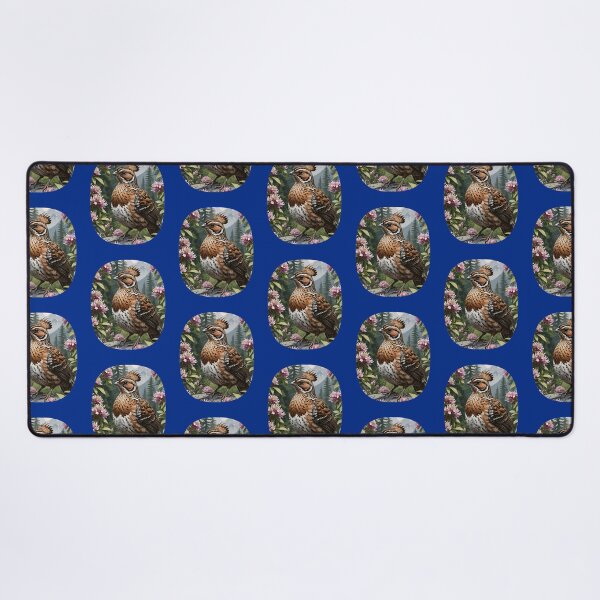 Item preview, Ruffed Grouse Surrounded By Mountain Laurel Flowers designed and sold by taiche.