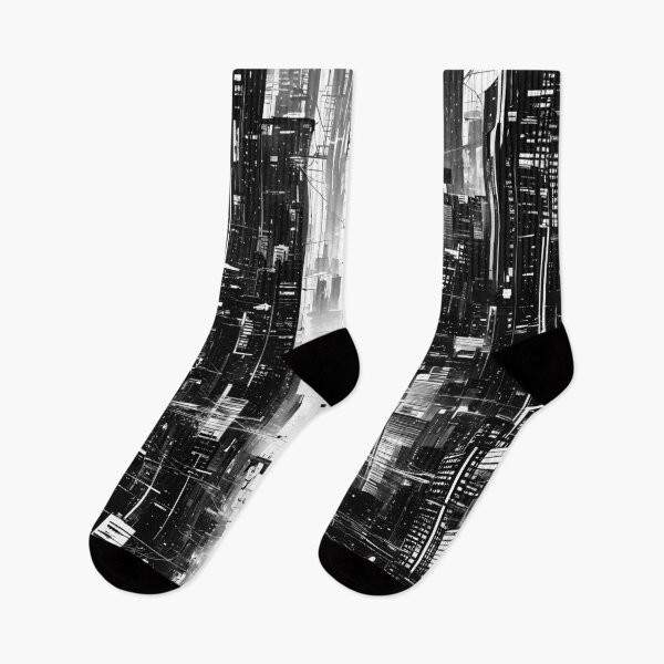 Item preview, Cyberpunk City Drawing / Genesis Noir designed and sold by StudioDestruct.