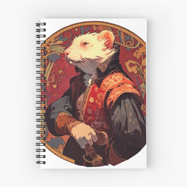 Item preview, Elegant Polecat Portrait designed and sold by SMARTKIT  DESIGNAGENCY.