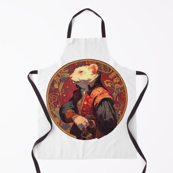 Item preview, Elegant Polecat Portrait designed and sold by SMARTKIT  DESIGNAGENCY.