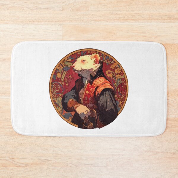 Item preview, Elegant Polecat Portrait designed and sold by SMARTKIT  DESIGNAGENCY.