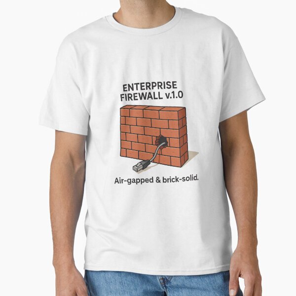 Item preview, This Is Fine. The Firewall’s On. designed and sold by Geek in Nerd.