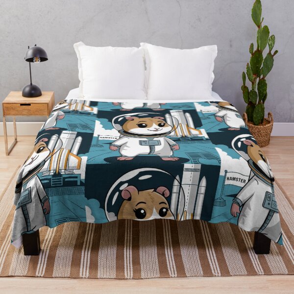 Item preview,  Space mission, Hamster Astronaut,  Planet, Stars, Space Travel, Rocket designed and sold by KolorellaS.