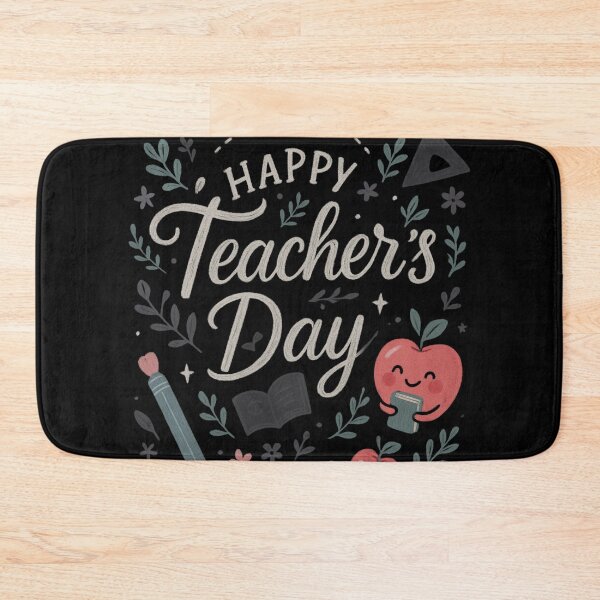 Item preview, Happy Teacher's Day: Cute & Quirky Design designed and sold by MasCorner.