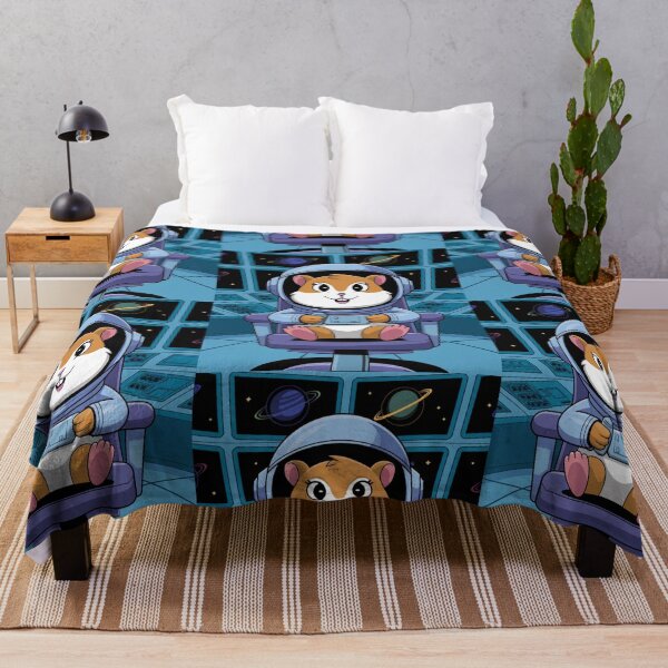 Item preview,  Hamster Astronaut, Space mission , Planet, Stars, Space Travel, Rocket designed and sold by KolorellaS.