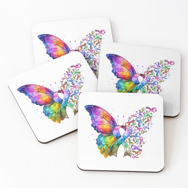 Item preview, Anticancer butterfly ribbon designed and sold by Marcu Ioachim.