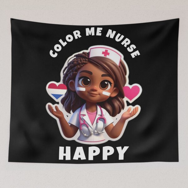 Item preview, I am a happy nurse designed and sold by FoxinhoSoumaila.