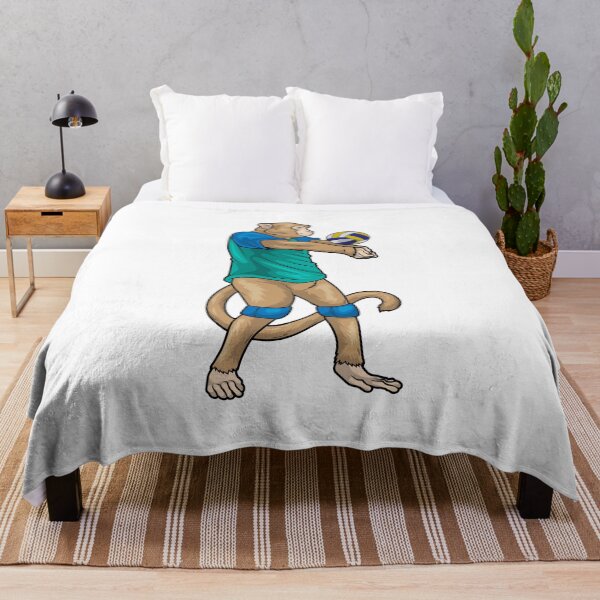 Artikelvorschau, Affe Volleyballspieler Volleyball entworfen und verkauft von Snabdesign84.