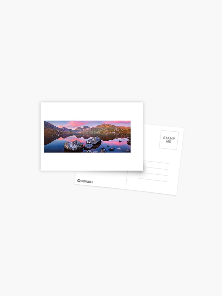 Thumbnail 1 of 2, Postcard, Dove Lake Dawn, Cradle Mountain, Tasmania, Australia designed and sold by Chockstone.