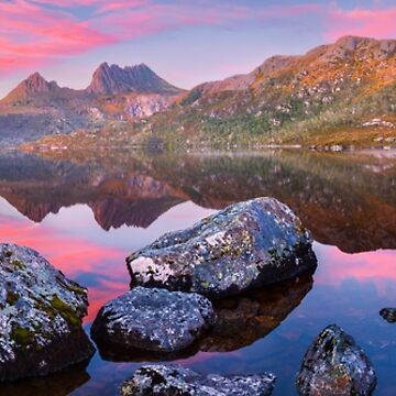 Artwork thumbnail, Dove Lake Dawn, Cradle Mountain, Tasmania, Australia by Michael Boniwell