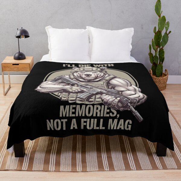 Item preview, bear i'll die with memories not a full mag designed and sold by By-LuQuiRRis.