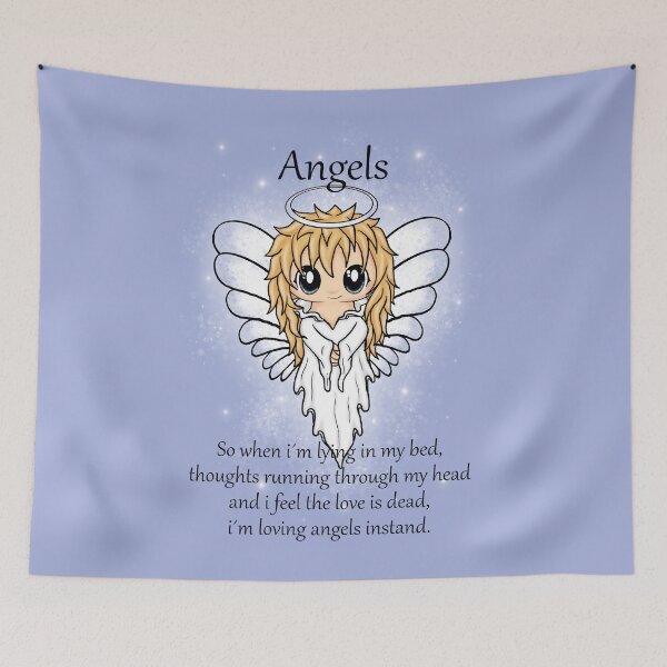 Item preview, cute angel music lyrics designed and sold by Pezi-Creation.