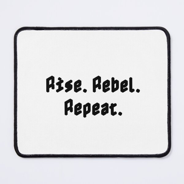 Item preview, Rise. Rebel. Repeat. designed and sold by Ninjacatoff.