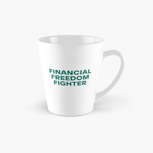 Aperçu de l'œuvre T-shirt « Financial Freedom Fighter » – Un état d'esprit audacieux, des actions de patron créée et vendue par MGR LABEL.
