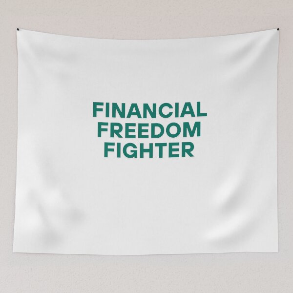 Item preview, Financial Freedom Fighter Tee – Bold Mindset, Boss Moves designed and sold by MGR LABEL.
