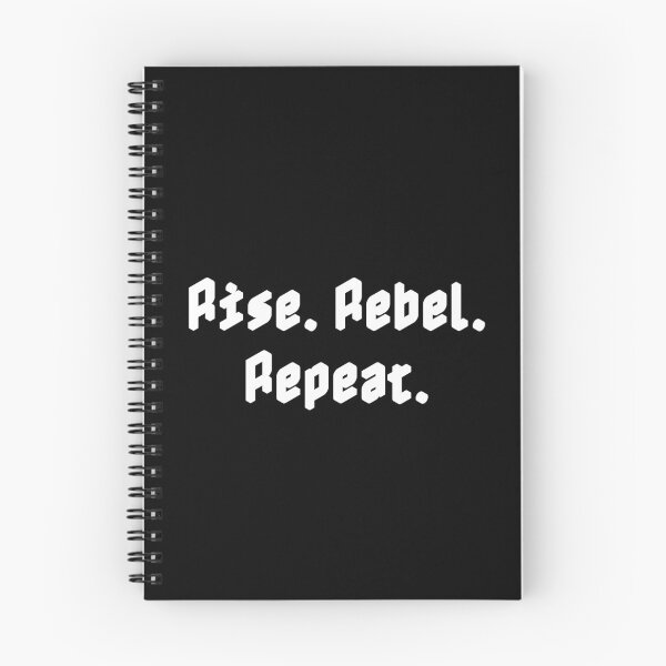 Item preview, Rise. Rebel. Repeat. designed and sold by Ninjacatoff.