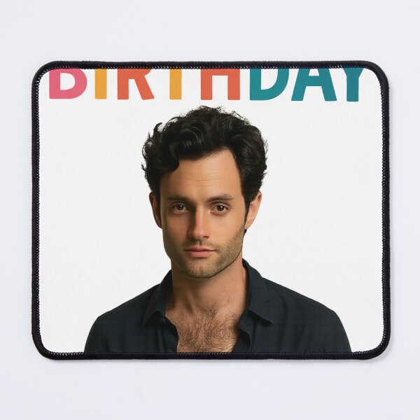 Item preview, Bright and Cheerful Birthday Greeting From Penn Badgley from You designed and sold by Aryabek.