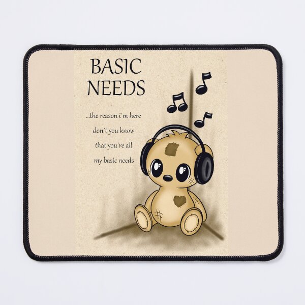 Item preview, basic needs lyrics music teddy designed and sold by Pezi-Creation.