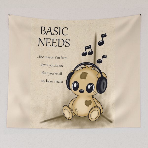 Item preview, basic needs lyrics music teddy designed and sold by Pezi-Creation.