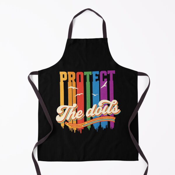 Item preview, Protect The Dolls Gender Equality Trans Pride Retro designed and sold by Cute-Collection.