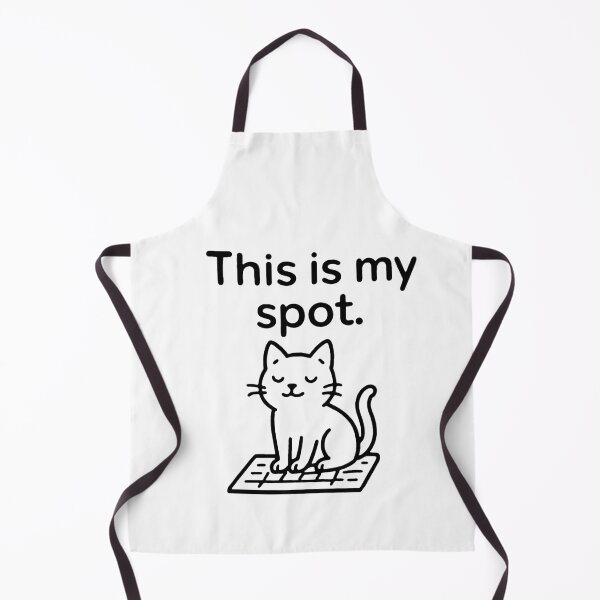 Item preview, This Is My Spot – Cat on Keyboard II designed and sold by TinyDoodles.