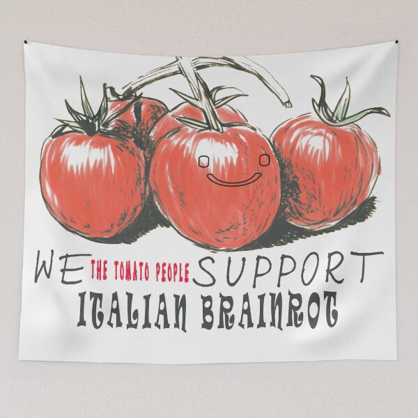 Item preview, Italian Brainrot We The Tomato People,tralalero tralala,bombini gusini,Tomato designed and sold by JanChryzostom.
