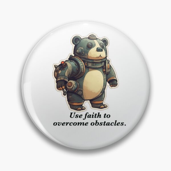 Item preview, Use faith to overcome obstacles. designed and sold by fanzen69.