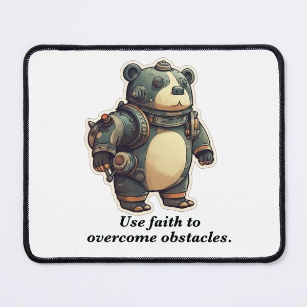 Item preview, Use faith to overcome obstacles. designed and sold by fanzen69.