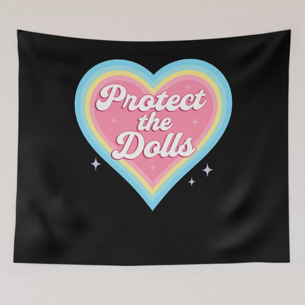 Item preview, Protect The Dolls Gender Equality Trans Pride designed and sold by Cute-Collection.